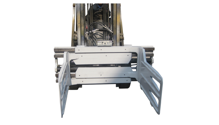 Forkliftni aylantiruvchi balet qisqichi