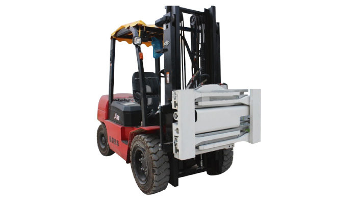 Sideshifting no-arm Clamps for Forklift