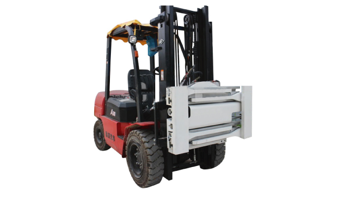 Sideshifting klemmen zonder arm voor heftruck