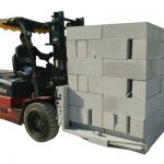 Hydraulic Forklift Concrete Bricks /Block Lifting Clamp