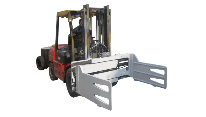 Fork Truck Rotating Bale Clamps With Forklift