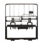 Heavy Duty Hydraulic Metal Fork Positioner For Diesel Forklift