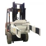 Efficiently Hydraulic Forklift Attachment Rotating Fork Clamp (2 Pairs Fork)