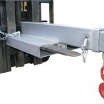 Type FJL4.5 telehandler jib attachment forklift extenders